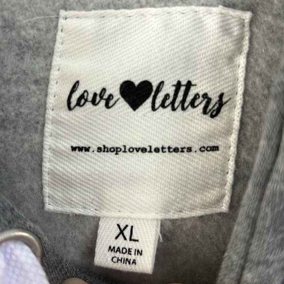 Love Letters Kansas City Chiefs hoodie, size XL - Picture 5 of 8